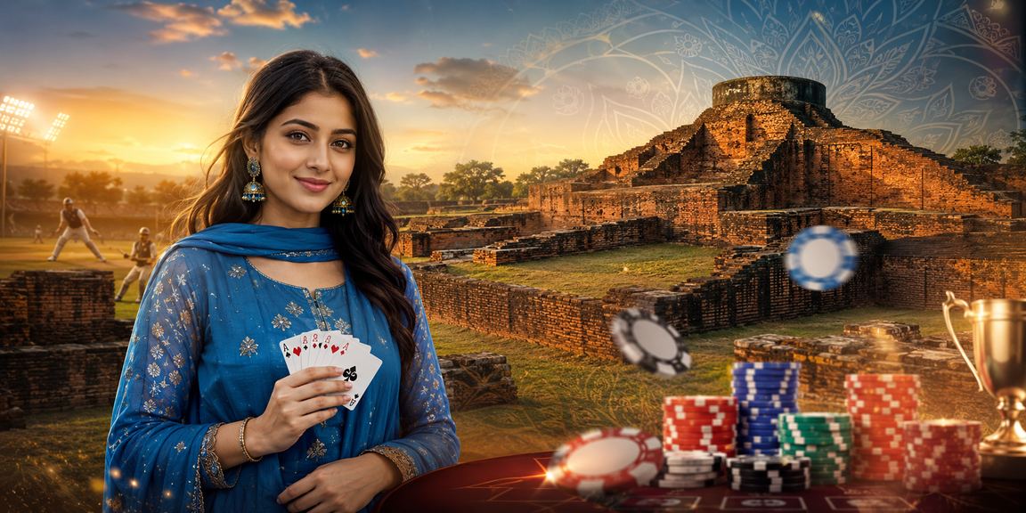 বগুড়ায় সালোয়ার-কামিজ পরা একজন মহিলা ক্রিকেট বেটিং উপভোগ করছেন